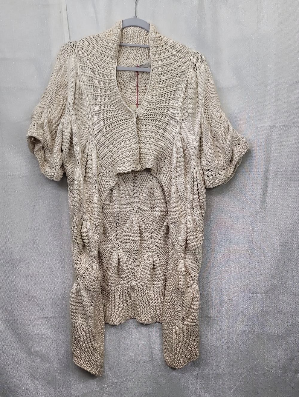 Stella McCartney Nwt Ivory Crochet Knit Cotton Sweater NWT Size 42 US Size M